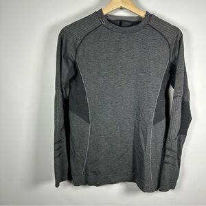 Gray Long Sleeve Women's Top